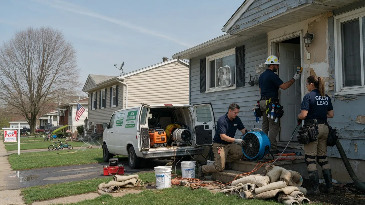 Flood Cleanup in Coffeeville, MS near me