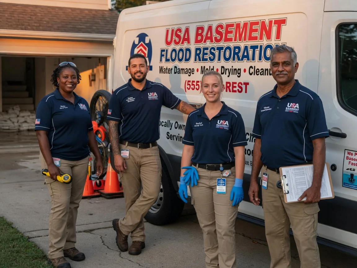 Basement Flood Cleanup company in Coffeeville, MS
